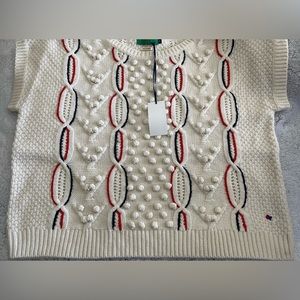 Clare V.
Odette Mixed Stitch Popcorn Merino Wool Sweater